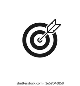 Marketing goal icon, vector illustration.