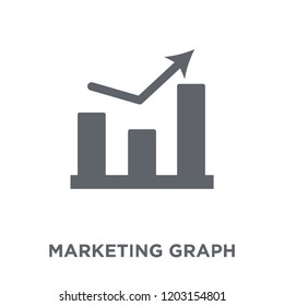 marketing Graph icon. marketing Graph design concept from Marketing collection. Simple element vector illustration on white background.