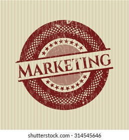 Marketing grunge seal
