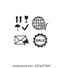 marketing icon , advertising icon vector