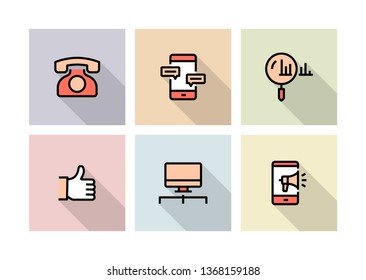 MARKETING ICON CONCEPT