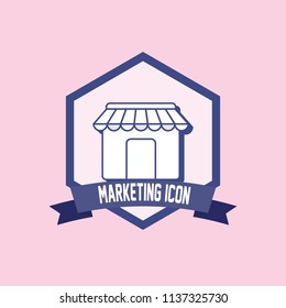 Marketing icon design
