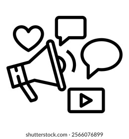 Marketing Icon Element For Design