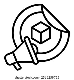 Marketing Icon Element For Design