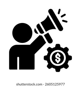 Marketing Icon Element for Design