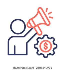 Marketing Icon Element for Design