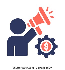 Marketing Icon Element for Design