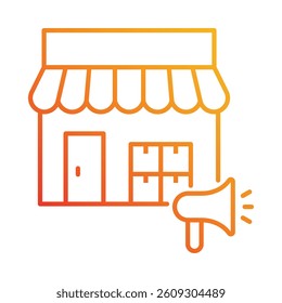 Marketing Icon Element for Design