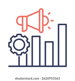 Elemento de icono de marketing para el diseño