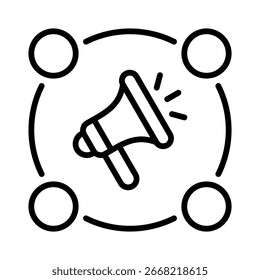 Marketing Icon Element for Design