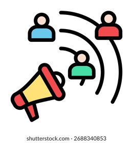 Elemento de icono de marketing para diseño