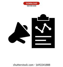 marketing icon or logo isolated sign symbol vector illustration - high quality black style vector icons
