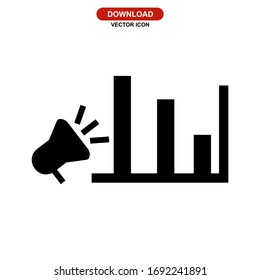 marketing icon or logo isolated sign symbol vector illustration - high quality black style vector icons
