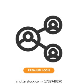 Marketing-Icon-Paket einzeln auf weißem Hintergrund. für Ihr Webdesign, Logo, App, UI. Vektorgrafik-Illustration und bearbeitbarer Strich. EPS10.