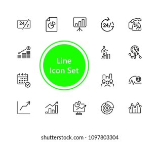 Marketing icon set