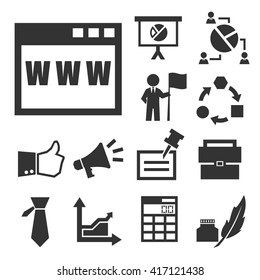 marketing icon set