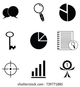 marketing icon set