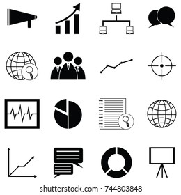 marketing icon set