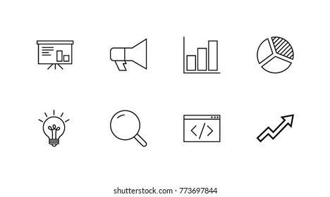 Marketing Icon Set