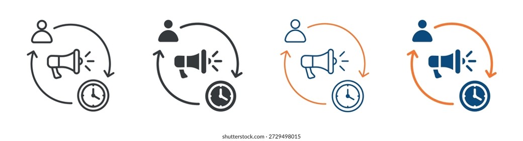 Marketing Icon Set Multiple Style Collection