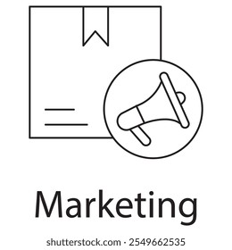 Marketing Icon, Strategic Solutions for Modern Marketing, Driving Growth Through Innovative Marketing