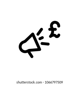 vector de icono de marketing 