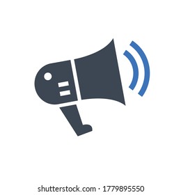 Marketing icon vector graphic, Promotion sign