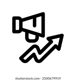 marketing icon. vector line icon for your website, mobile, presentation, and logo design.