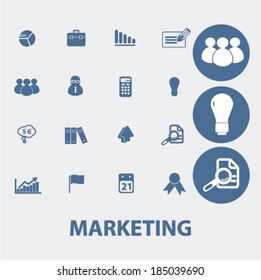 iconos de marketing