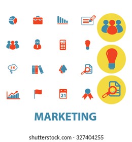 iconos de marketing