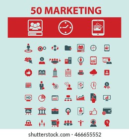 iconos de marketing