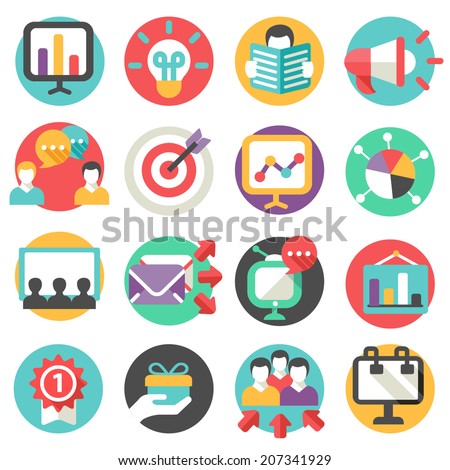 marketing icons
