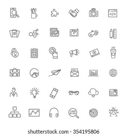 Marketing Icons set