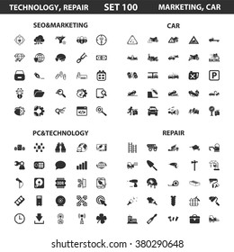 Marketing icons set.