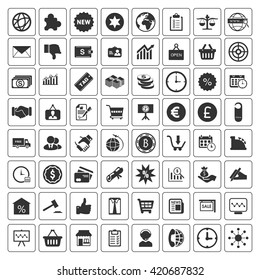 Marketing icons set