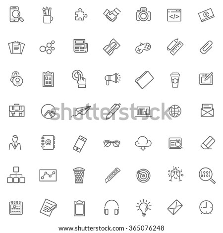 Marketing Icons set