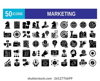 Marketing icons set. Content, search, marketing, ecommerce, seo, electronic devices, internet, analysis, social and more line icons on white background�