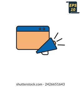 marketing icons  symbol vector elements for infographic web