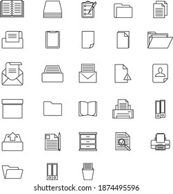marketing icons, vector EPS 10