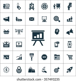 marketing Icons Vector set