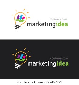 Marketing Idea logo template