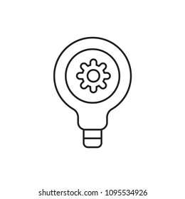 Marketing Idea Modern Simple Vector Icon