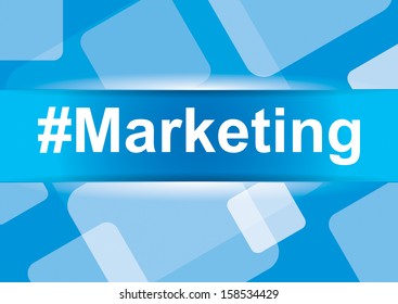 Marketing - Info-graphic with design elements and text