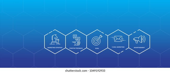 Marketing Infographic Icon Set