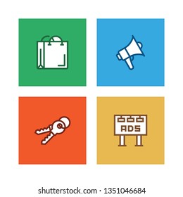 MARKETING LINE ICON SET