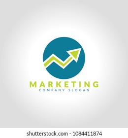 Marketing logo design