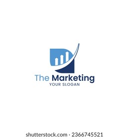Plantilla de diseño de logotipos de marketing