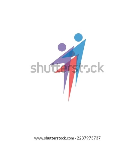 Marketing logo and design vector