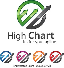 Marketing logo Premium Vector M