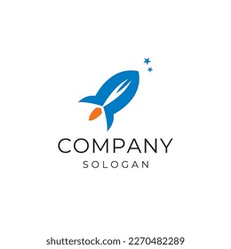 Marketing logo rocket technology reality free image design 